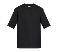 Diesel - T-shirt S-Col-T1 - Homme - Tops - Noir - Taille: S