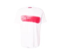 DIESEL T-Shirt 'T-ADJUST-AA5' rouge / rouge clair / blanc, Taille XL