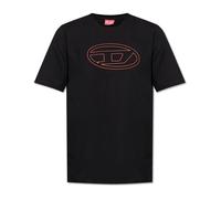 Diesel - T-shirt T-Adjust-Bigoval - Homme - Tops - Noir - Taille: S