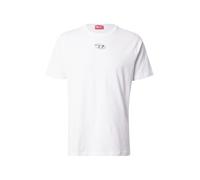 Diesel T-shirt T-ADJUST-OD Homme Blanc XL – D ovale métallique