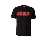 DIESEL T-Shirt 'T-ADJUST-Q7' rouge vif / noir, Taille S