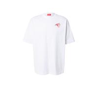 DIESEL T-Shirt 'T-BOGGY-V4' kiwi / magenta / rosé / blanc, Taille L