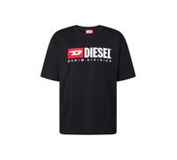 DIESEL T-Shirt 'T-Boxt-Div' rouge / noir / blanc cassé, Taille M