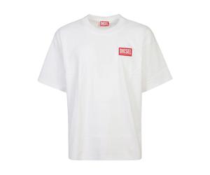Diesel - T-shirt T-Boxt en Coton Blanc - Homme - Tops - Blanc - Taille: S