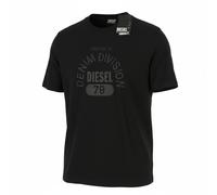 Diesel T-Shirt T-Just-E17-Out Col Rond Manches Courtes Coton Tricot XL Noir
