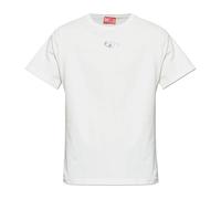 Diesel - T-Shirt T-Norm-Iod - Homme - Tops - Blanc - Taille: S
