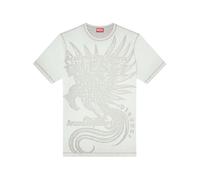 Diesel - T-shirts - Homme - Tops - Gris - Taille: M