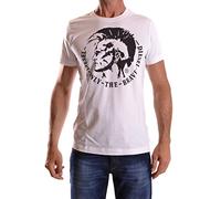 Diesel T-shirt T-Ulysse Blanc (100) Homme XXL