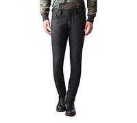 Diesel Tepphar 0669G Pantalon Jeans Homme Slim Carrot (Noir, W29/L32)
