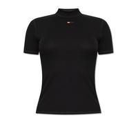 Diesel - Top côtelé - Femme - Blouses et Chemises - Noir - Taille: 36 FR