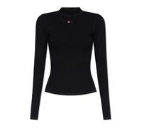 Diesel - Top côtelé - Femme - Tops - Noir - Taille: 44 FR