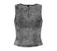 Diesel, Femme, Tops, Gris, Taille: 40 FR Top De-Pinar-S