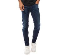 Diesel Troxer R79K6 Pantalon en jean pour homme Coupe droite et ajustée, bleu, 26W x 30L