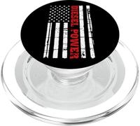 Diesel Truck Power Drapeau USA Turbo Brothers Mécanique Fumée PopSockets PopGrip pour MagSafe