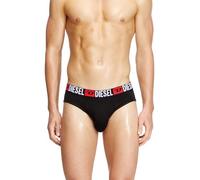 Diesel Umbr-andrethreepack Slip, Noir, S (Lot de 3) Homme