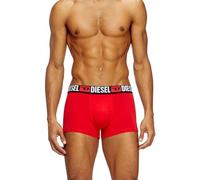 Diesel Boxers Damien – Lot de 3 – gris chiné / rouge clair / noir / blanc – Taille M