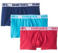 DIESEL UMBX-SHAWN3PK-00SB5I-0GAFN Boxers Pack 3, Multicolore (2), S Homme