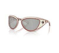 Diesel, unisex, Accessoires, Blanc, Taille: 61 MM Lunettes de soleil œil-de-chat