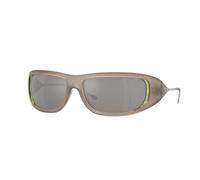 DIESEL Unisex DIESEL DL3001 502/6G Lunettes de soleil Injecté Gris Gris Ronde Normale