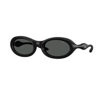 DIESEL Unisex DL3011U 200287 Lunettes de soleil Injecté Noir Gris Ronde Normale