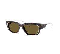 Diesel Unisex Sunglass DL2002MU - Couleur du Monture: Havana foncé brillant, Couleur de Lentille: Brun
