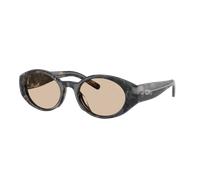 Diesel Unisex Sunglass DL2008U - Couleur du Monture: Havana Gris/Marron, Couleur de Lentille: Marron clair