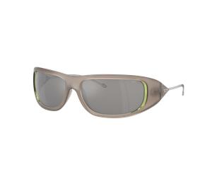 Diesel Unisex Sunglass DL3001 - Couleur du Monture: Gris opaline brillant, Couleur de Lentille: Gris effet miroir