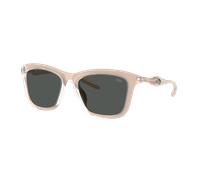 Diesel Unisex Sunglass DL3008U - Couleur du Monture: Crystal Champagne, Couleur de Lentille: Gris foncé