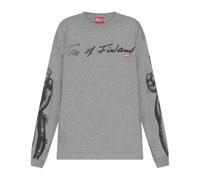 Diesel, unisex, Tops, Gris, Taille: XS Tom Of Finland Foundation