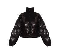 Diesel - Veste d'hiver garnie de duvet - Femme - Vestes - Noir - Taille: 38 FR