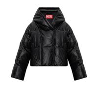 Diesel - W-Illey Jacket - Femme - Vestes - Noir - Taille: 38 FR
