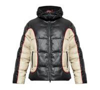 Diesel - W-Ostend Hooded Puffer Jacket - Homme - Vestes - Noir - Taille: L