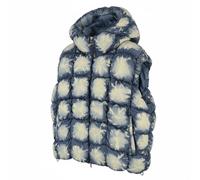 DIESEL W-Thys Veste Sans Manches Homme Taille 50 Bleue Matelassée Avec Capuche