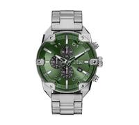 Diesel Homme Montre en Acier Inoxydable argenté Spiked, DZ4712