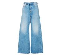 Diesel - Wide Jeans - Femme - Jeans - Bleu - Taille: W26