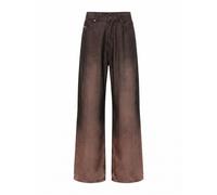 Diesel - Wide Pantalons - Femme - Pantalons - Brun - Taille: W26