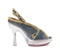 Diesel - With Heel Denim - Femme - Chaussures - Bleu - Taille: 36 EU