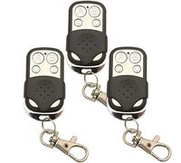 DieseRC 3 pièces 433.92Mhz Universel Copie sans Fil Télécommande Porte-clés Émetteur RF pour Clone Porte De Garage Ouvre-Porte 433Mhz Duplicateur