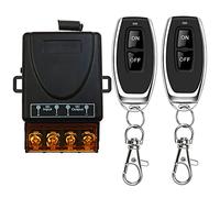 DieseRC Commutateur de télécommande sans fil 433Mhz Contrôle radio DC 12V 24V 36V 48V 12V-75V 40A Relais récepteur et émetteur porte-clés pour l'éclairage des appareils ménagers de la pompe à eau