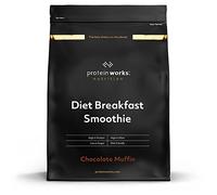 Diet Breakfast Smoothie | Muffin au Chocolat | Petit-déjeuner sur le pouce | Hyperprotéiné et peu sucré | THE PROTEIN WORKS | 2kg