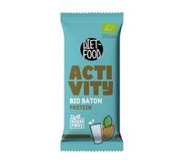 Diet-Food Barres ACTIVITY Bio - Barre de Fruit - Bonbons Sans Sucre, Snacks - Ingrédients de l’Agriculture Biologique, Vegan - 1 pc 35 g - Barre Protéinée