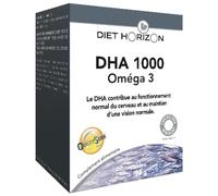 Diet Horizon – Gélules DHA 1000 – Oméga‑3 – 60 gélules