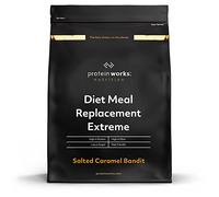 Diet Meal Replacement Extreme | Repas complet sur le plan nutritionnel, vitamines renforçant l'immunité, sain, abordable, Complément Alimentaire | THE PROTEIN WORKS | Caramel Salé Bandit | 2kg