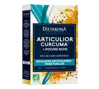 DIETAROMA - Curcuma et Poivre Noir bio - 60 comprimés