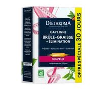 Dietaroma Capligne brûle graisse + élimination ampoules 30 ampoules