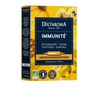 Dietaroma Immunité Échinacée Sureau Shiitaké Thym Bio 20 ampoules