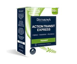 Dietaroma Sachets Action Transit Express Bio - Transit Occasionnel - 10 Sachets - Complément Alimentaire