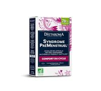 Dietaroma SPM Confort du Cycle Bio, 30 Comprimés, Complément Alimentaire Femme aux 6 Plantes Bio, Gattilier, Mélisse, Achillée, Alchémille, Gingembre et Pissenlit