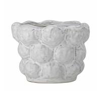 Dieter Pot de fleurs en grès Blanc