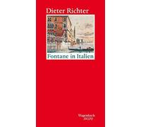 Dieter Richter Fontane in Italien (Salto): Mit zwei Stadtbeschreibungen (Relié)